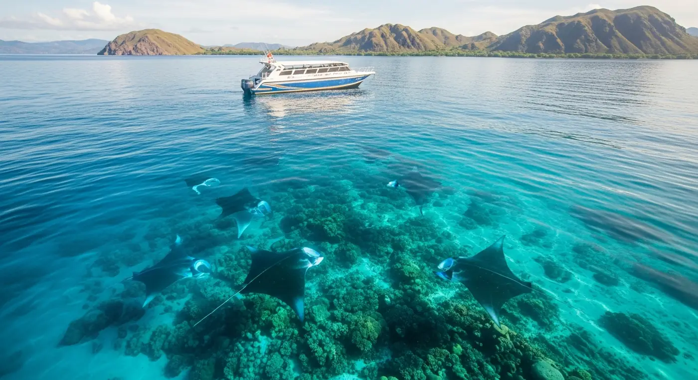 Komodo Manta Snorkel Day Trip from Labuan Bajo
