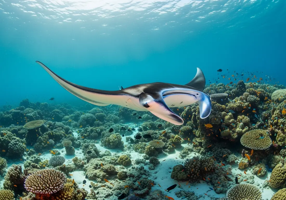 Reef vs Oceanic Manta Rays: What You'll See in Komodo